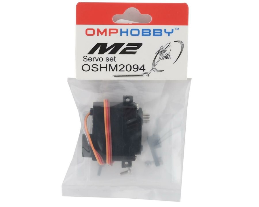 Parts * | Omp Hobby Plastic Case Metal Gear Servo