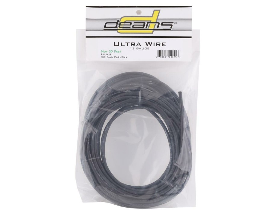 Electronics * | Deans 12Awg Ultra Wire (Black) (30 )