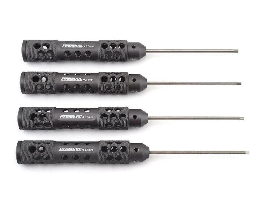 Maintenance * | Protek Rc "Trutorque Sl" Metric Hex Driver Set (4) (1.5Mm, 2.0Mm, 2.5Mm, 3.0Mm)