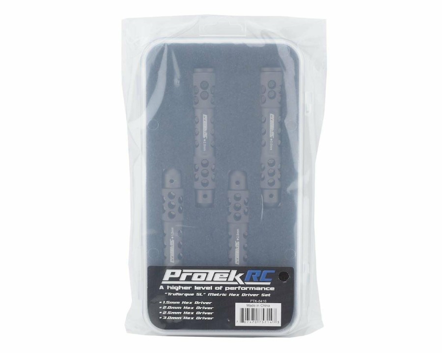 Maintenance * | Protek Rc "Trutorque Sl" Metric Hex Driver Set (4) (1.5Mm, 2.0Mm, 2.5Mm, 3.0Mm)