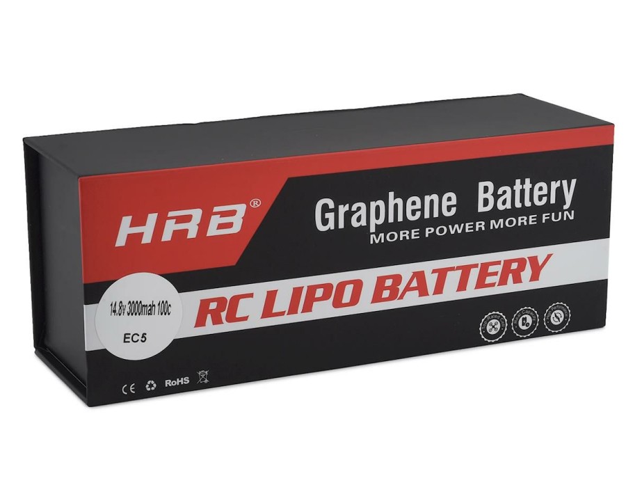 Batteries * | Hrb 4S 100C Graphene Lipo Battery (14.8V/3000Mah) W/Ec-5 Connector