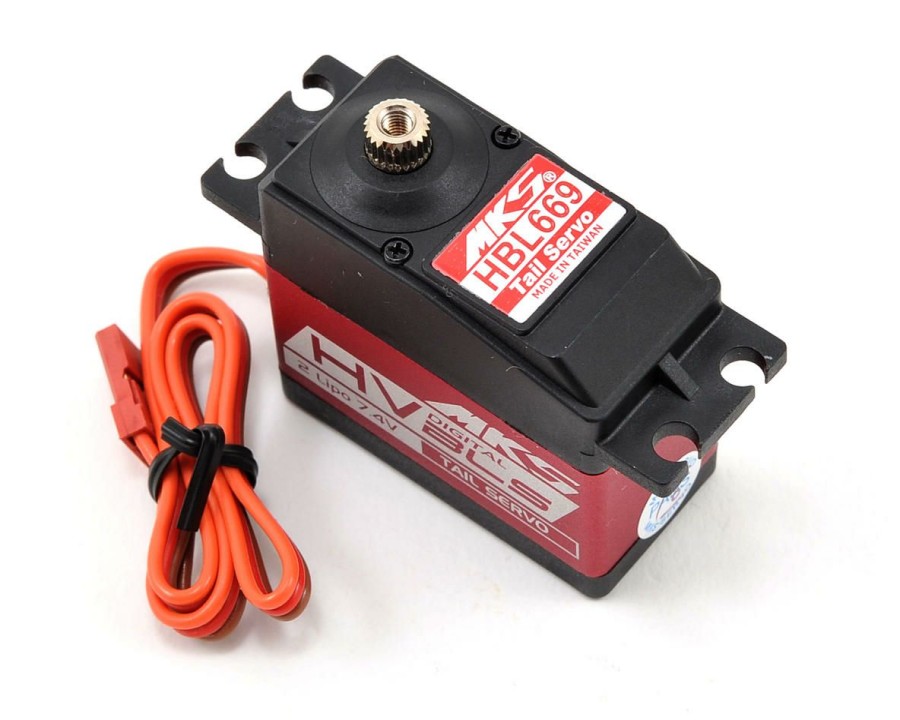 Electronics * | Mks Servos Hbl669 Brushless Titanium Gear High Speed Digital Tail Servo (High Voltage)