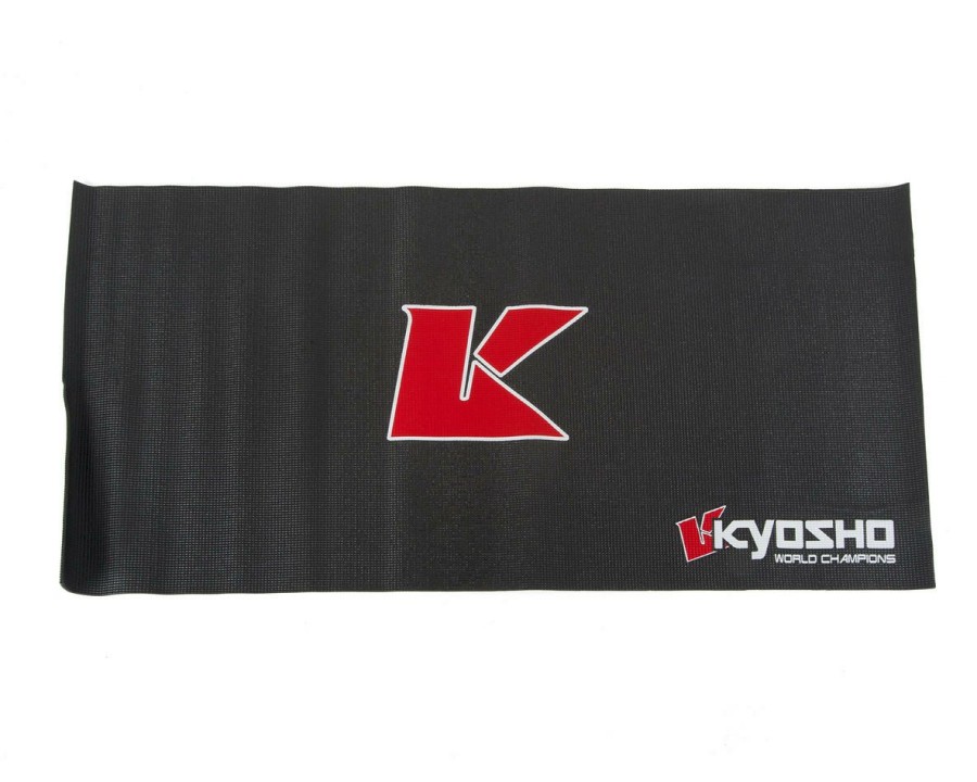 Maintenance * | Kyosho Big K 2.0 Pit Mat (Black) (122X61Cm)