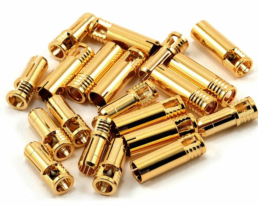 Electronics * | Rcproplus 5Mm Bullet Connector (10 Sets) (10~12Awg)