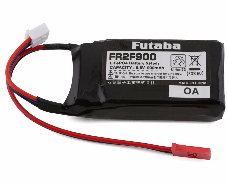 Batteries * | Futaba 2S Life Flat Receiver Battery Pack (6.6V/900Mah)