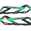 Parts * | Tron Helicopters 7.0 Fusion Edition Lower Frames (Green)