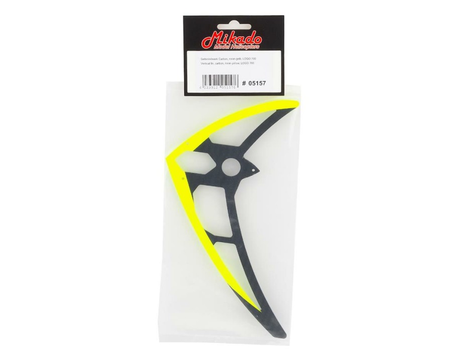 Parts * | Mikado Logo 700 Carbon Vertical Fin (Yellow)