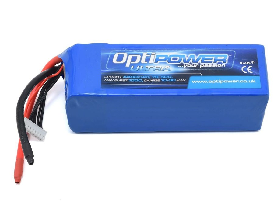 Batteries * | Optipower 7S 50C Lipo Battery (25.9V/4400Mah)