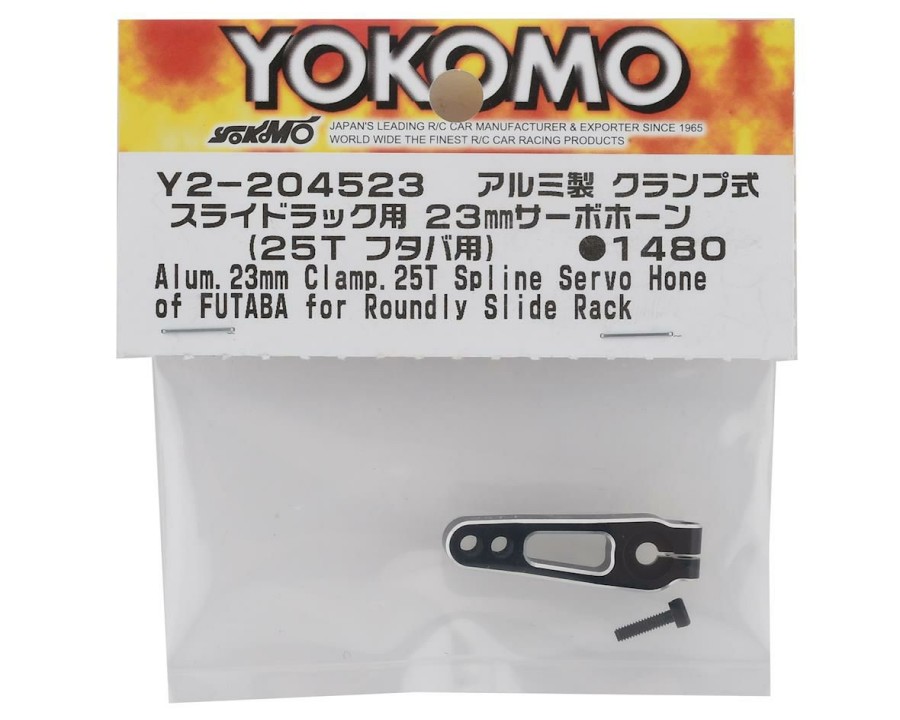 Parts * | Yokomo Aluminum Servo Horn (25T-Protek/Futaba) (23Mm)