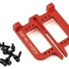 Parts * | Sab Goblin Aluminum Front Servo Support Set (2) (Red)