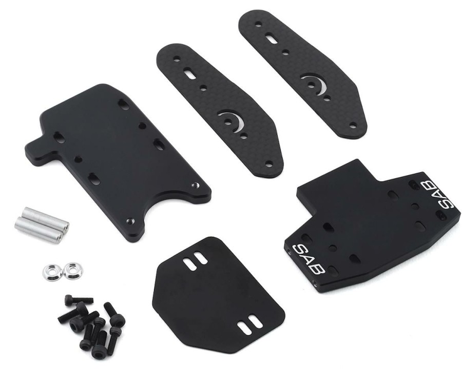 Parts * | Sab Goblin Aluminum Fbl Support Plate Set