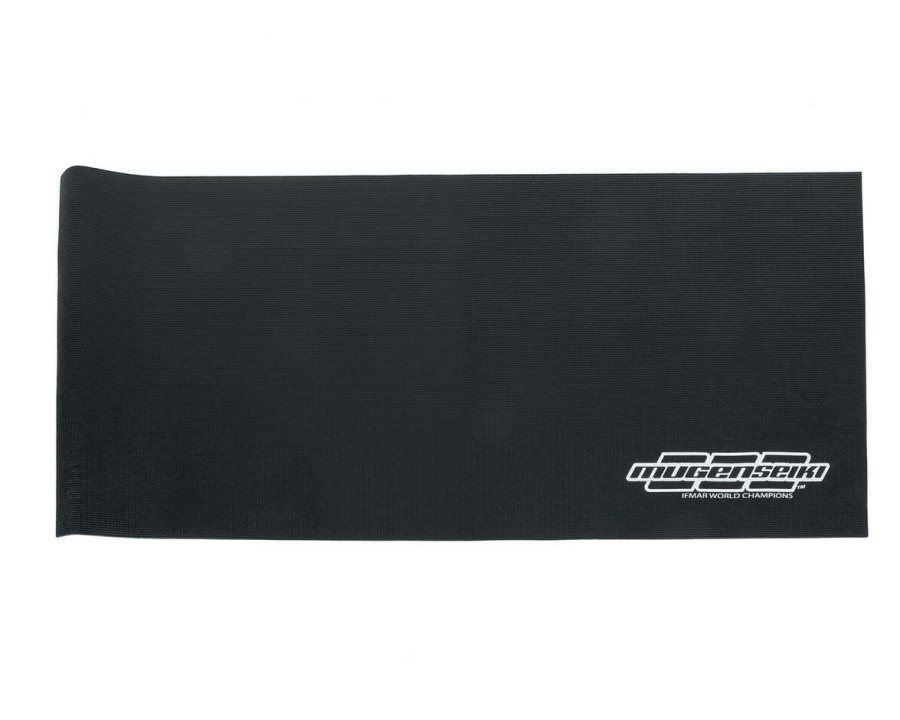 Maintenance * | Mugen Seiki Pit Mat (Black) (60X121Cm)