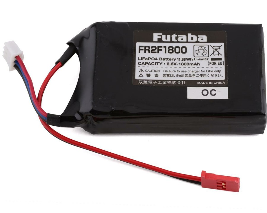 Batteries * | Futaba 2S Life Flat Receiver Battery Pack (6.6V/1800Mah)