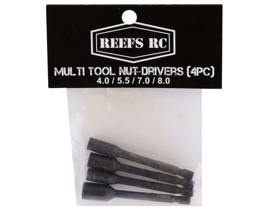 Maintenance * | Reefs Rc Multitool Metric Nut Driver Bits (4) (5Mm Drive)