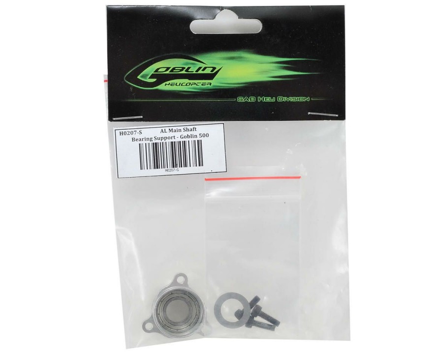 Parts * | Sab Goblin Aluminum Main Shaft Bearing Support Set