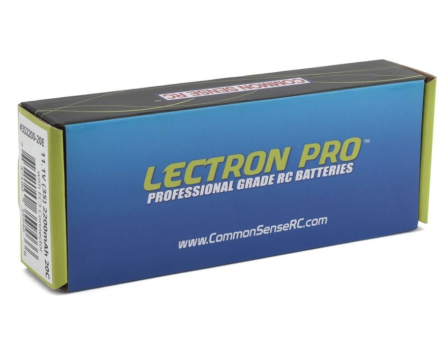 Batteries * | Common Sense Rc Lectron Pro 3S 20C Lipo Battery W/Ec3 (11.1V/2200Mah)