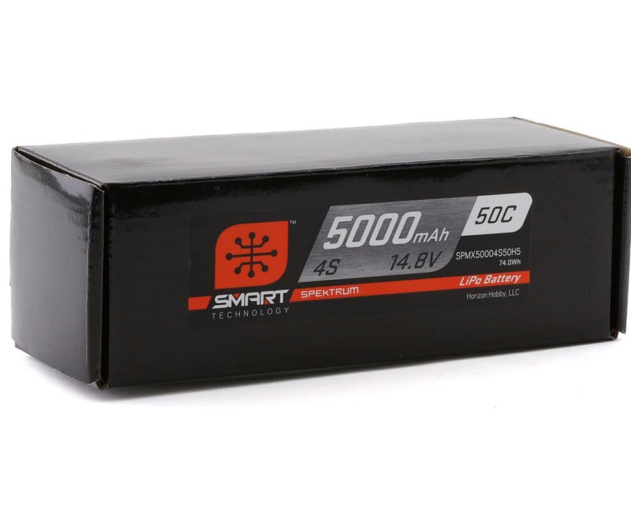 Batteries * | Spektrum Rc 4S Smart Hardcase 50C Lipo Battery W/Ic5 Connector (14.8V/5000Mah)