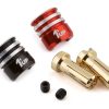 Electronics * | 1Up Racing Heatsink Bullet Plug Grips W/5Mm Bullets (Black/Red)