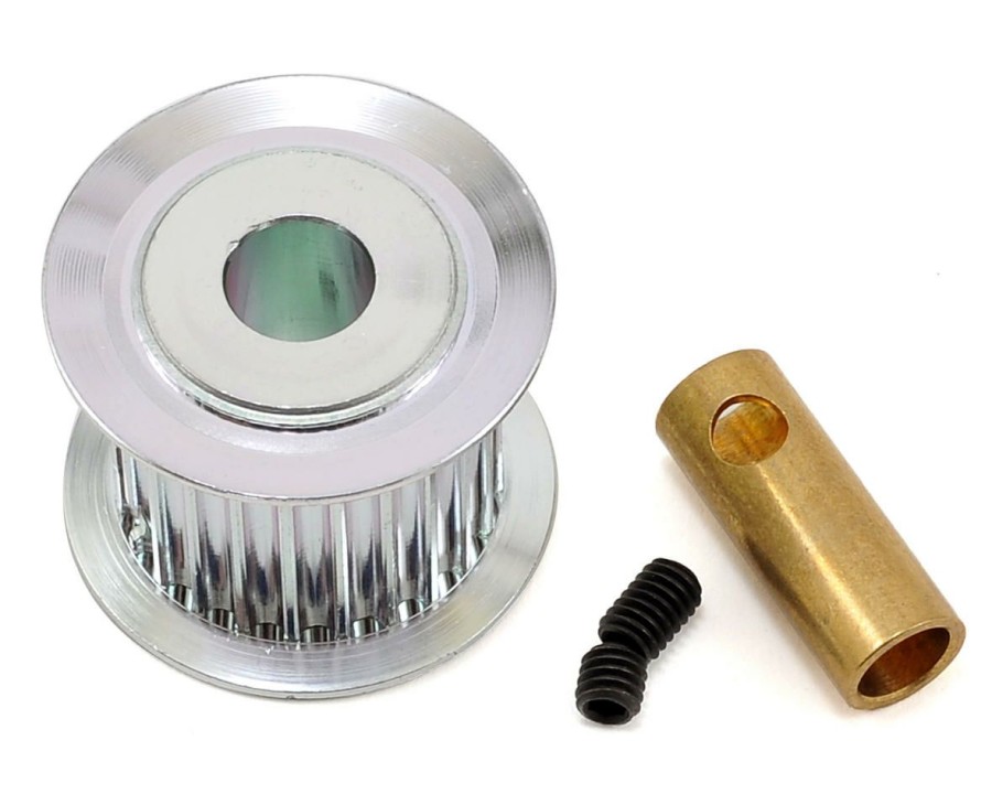 Parts * | Sab Goblin Aluminum Motor Pulley (24T) (6/8Mm Motor Shaft)