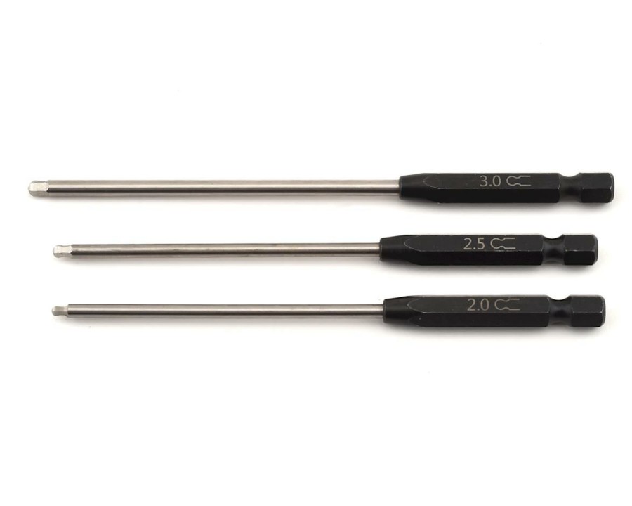 Maintenance * | Traxxas Speed Bit Ball-End 1/4 Drive Hex Driver Set (3) (2.0Mm, 2.5Mm, 3.0Mm)