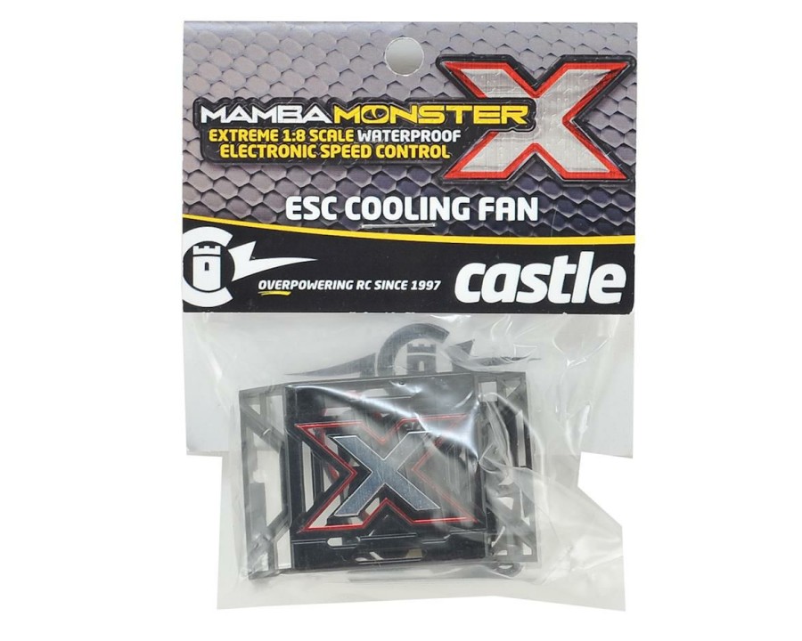 Parts * | Castle Creations Monster X Esc Cooling Fan & Shroud