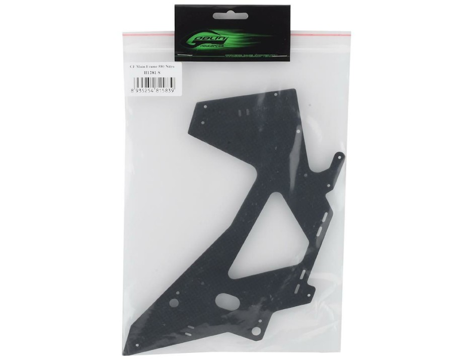 Parts * | Sab Goblin Carbon Fiber Main Frame (Kraken 580 Nitro)