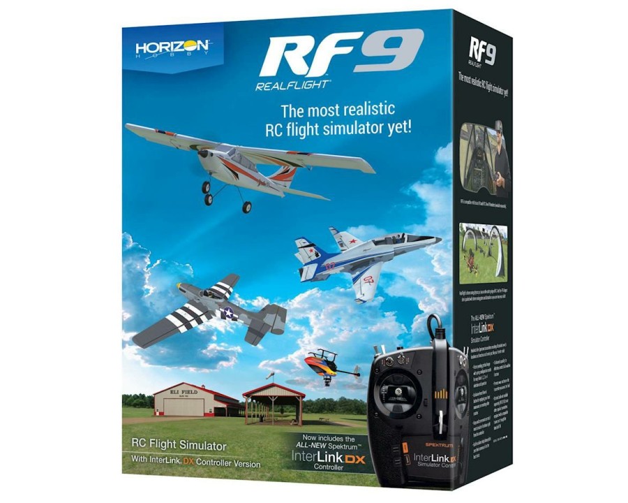 Blades * | Realflight 9 Flight Simulator W/Spektrum Transmitter