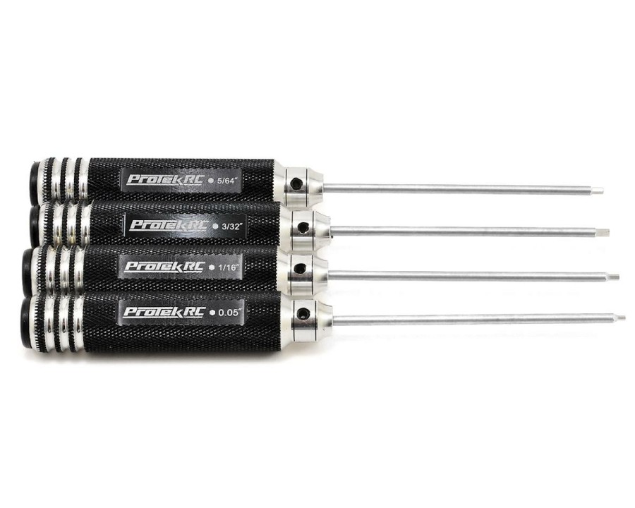 Maintenance * | Protek Rc "Trutorque" Standard Hex Driver Set (4) (0.05", 1/16", 5/64", 3/32 )