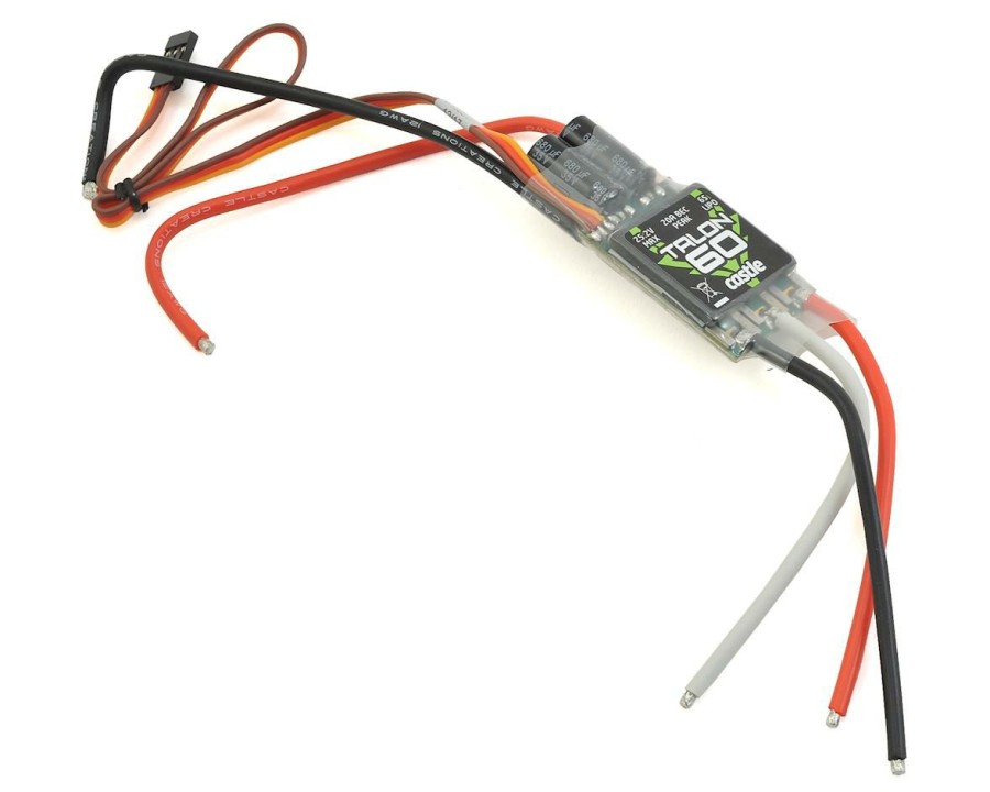 Electronics * | Castle Creations Talon 60 Brushless Esc W/Heavy Duty Bec