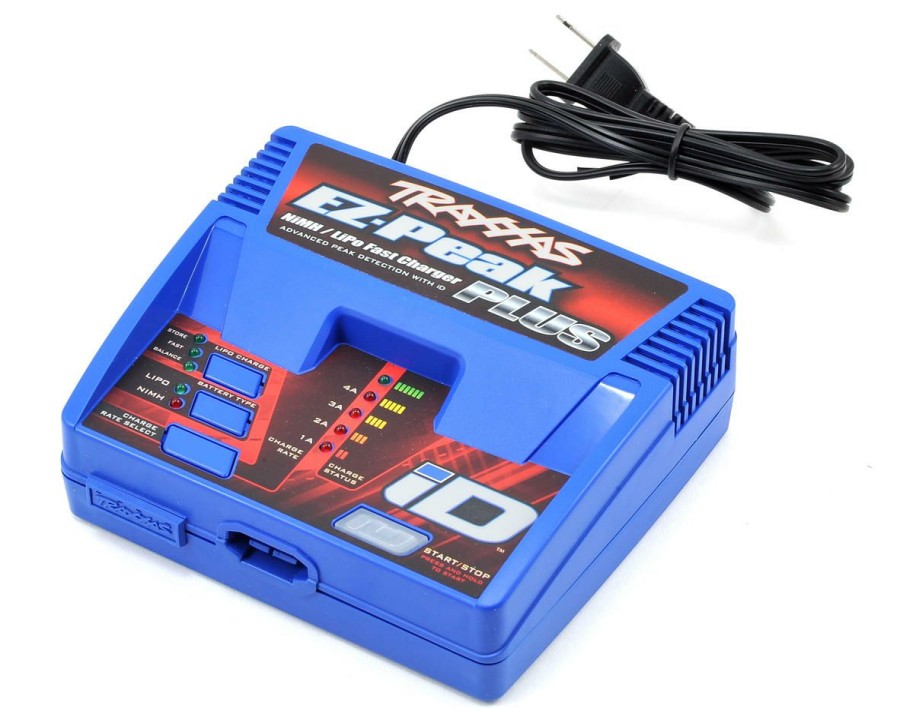 Batteries * | Traxxas Ez-Peak Plus Multi-Chemistry Battery Charger W/Auto Id (3S/4A/40W)