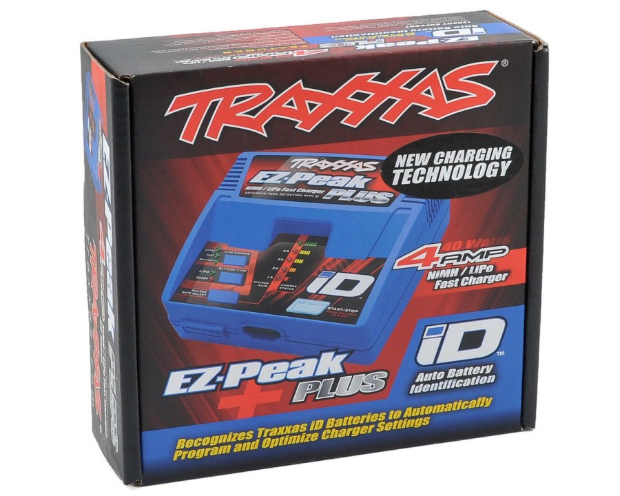 Batteries * | Traxxas Ez-Peak Plus Multi-Chemistry Battery Charger W/Auto Id (3S/4A/40W)