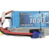 Batteries * | Gens Ace 6S Lipo Battery 45C (22.2V/1050Mah) W/Ec3 Connector