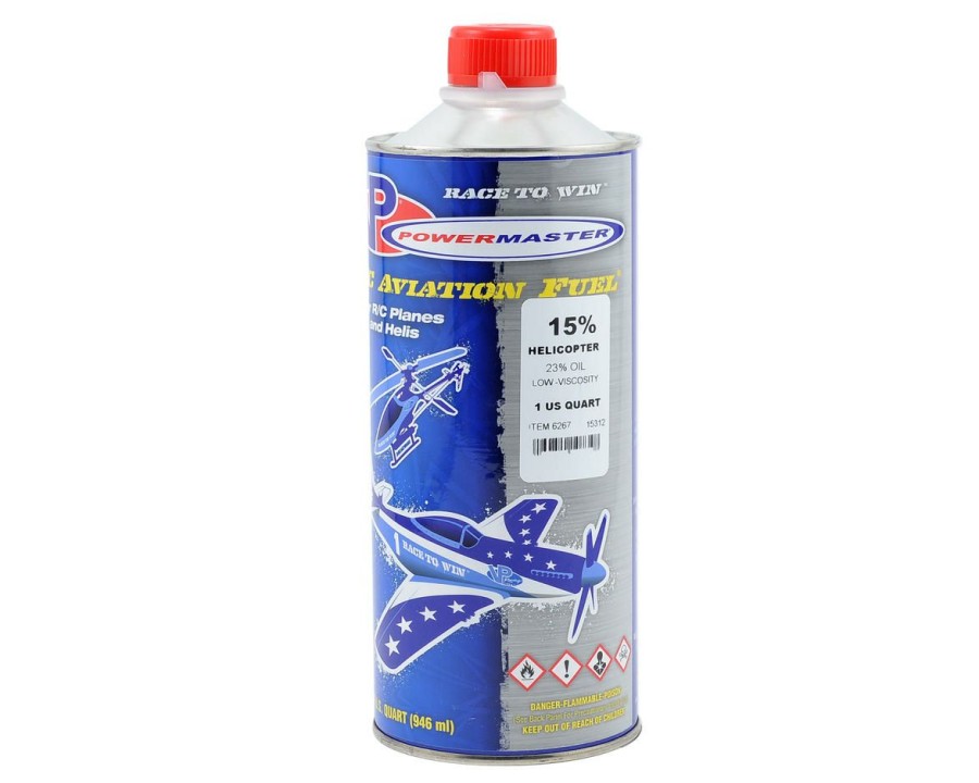 Engines/Fuel * | Powermaster 15% Helicopter Fuel (23% Synthetic Low-Viscosity Blend) (One Quart)