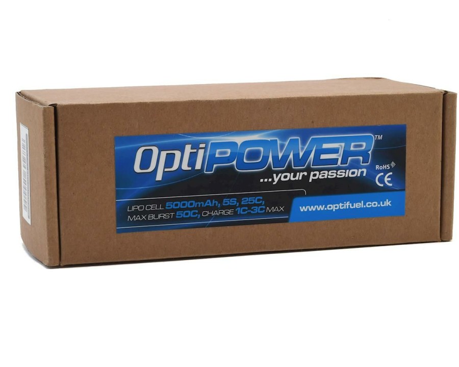 Batteries * | Optipower 5S 25C Lipo Battery (18.5V/5000Mah)