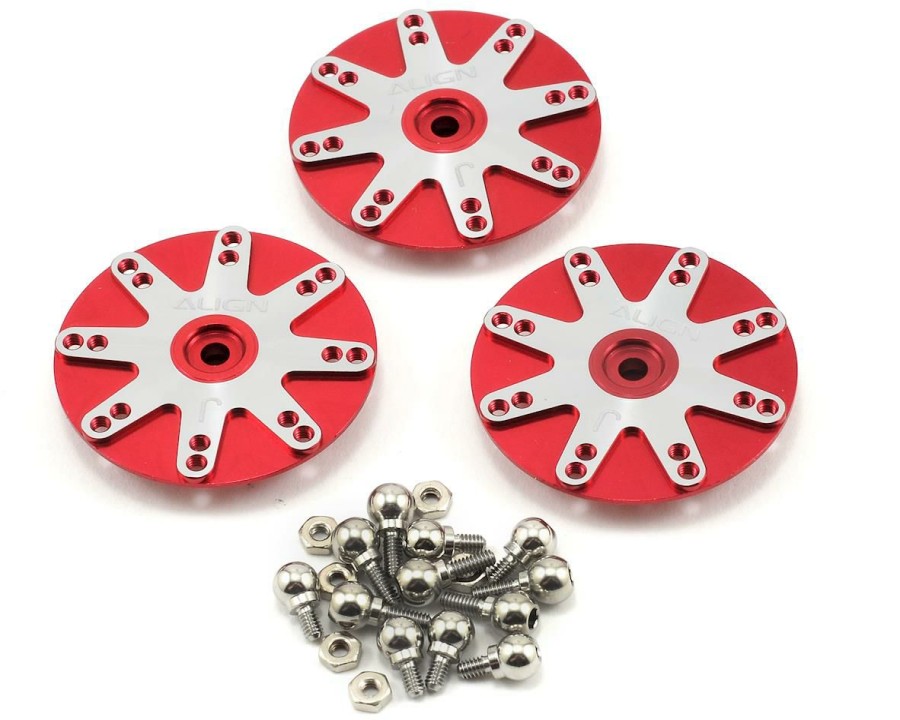 Parts * | Align D6Cj Metal Servo Horn Set (3) (23T-Jr/Sanwa/Ko)