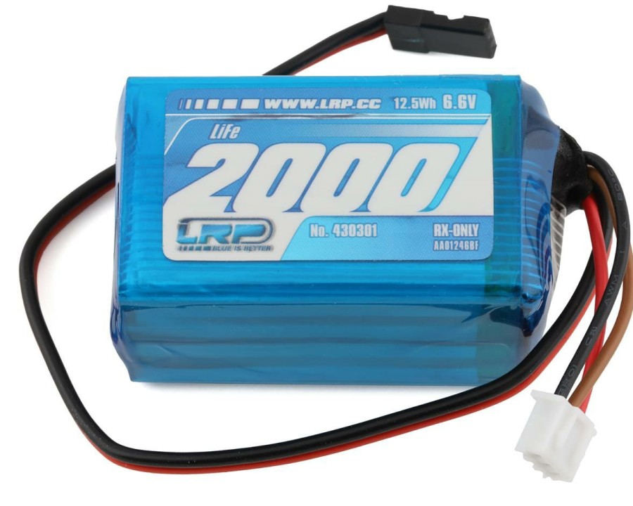 Batteries * | Lrp Vtec Life Hump Receiver Battery Pack (6.6V/2000Mah)