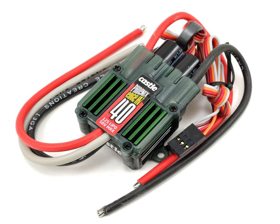 Electronics * | Castle Creations Phoenix Edge 40Hv 50V 40-Amp Esc