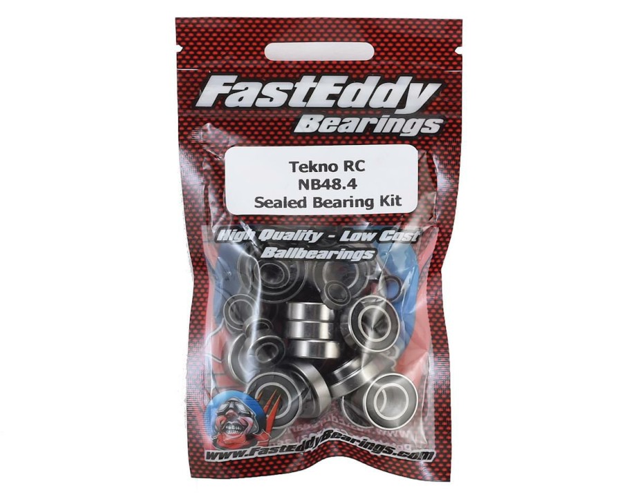 Parts * | Fasteddy Tekno Rc Nb48.4 Sealed Bearing Kit