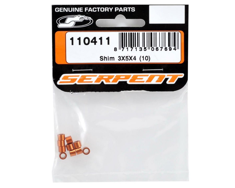 Parts * | Serpent 3X5X4Mm Aluminum Shim (10)