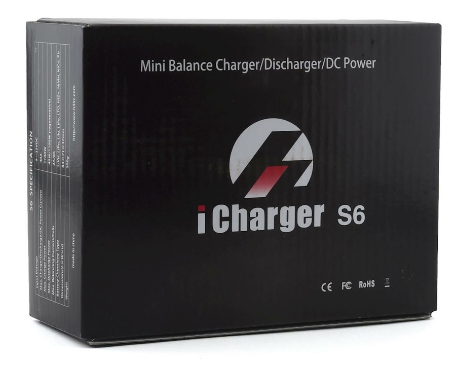 Batteries * | Junsi Icharger S6 Lilo/Lipo/Life/Nimh/Nicd Dc Battery Charger (6S/40A/1100W)