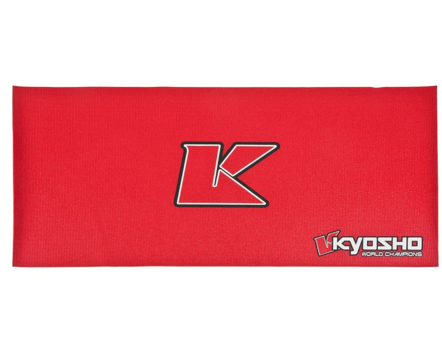 Maintenance * | Kyosho Big K 2.0 Pit Mat (Red) (122X61Cm)