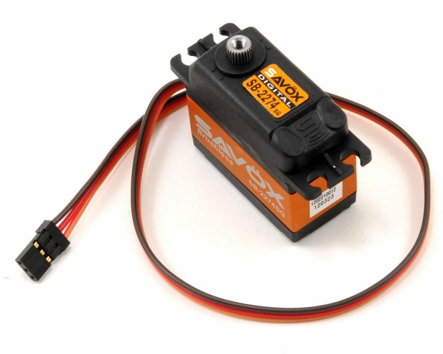 Electronics * | Savox Sb-2274Sg "High Speed" Brushless Steel Gear Digital Servo (High Voltage)