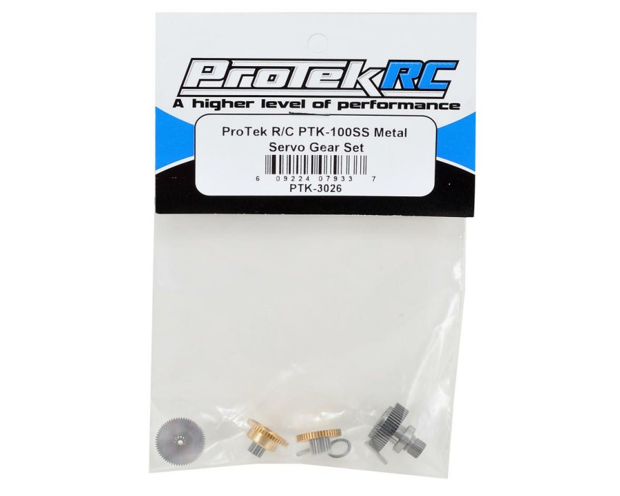 Parts * | Protek Rc 100Ss Metal Servo Gear Set