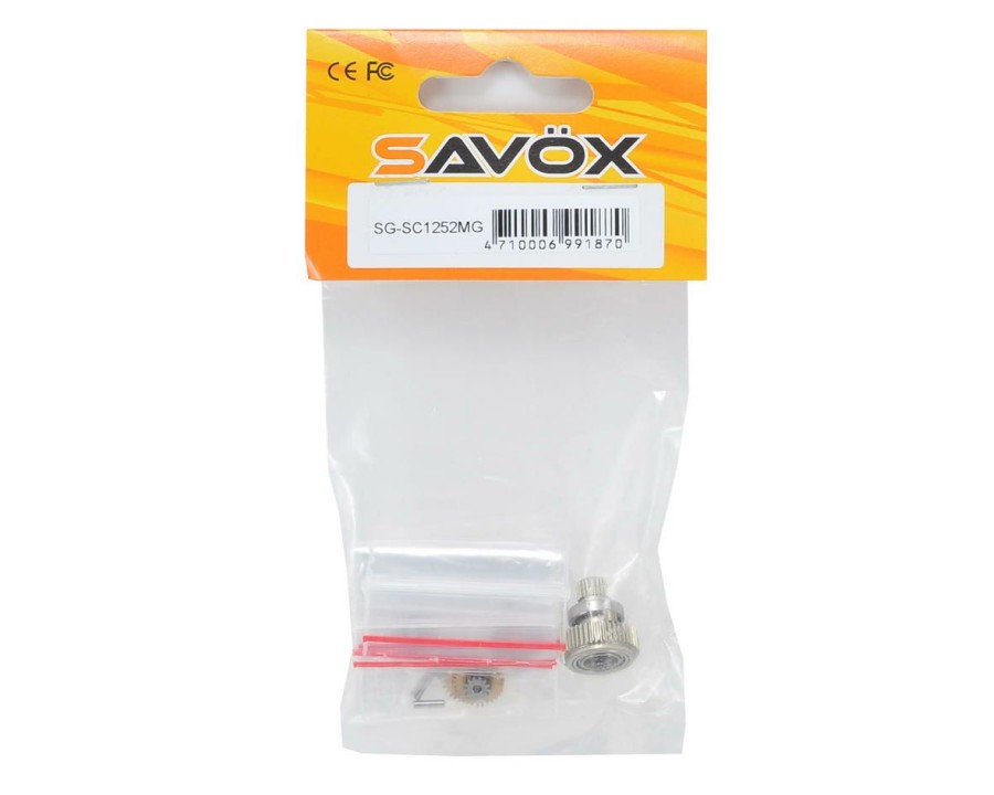 Parts * | Savox Sc1252Mg Metal Gear Set W/Bearing