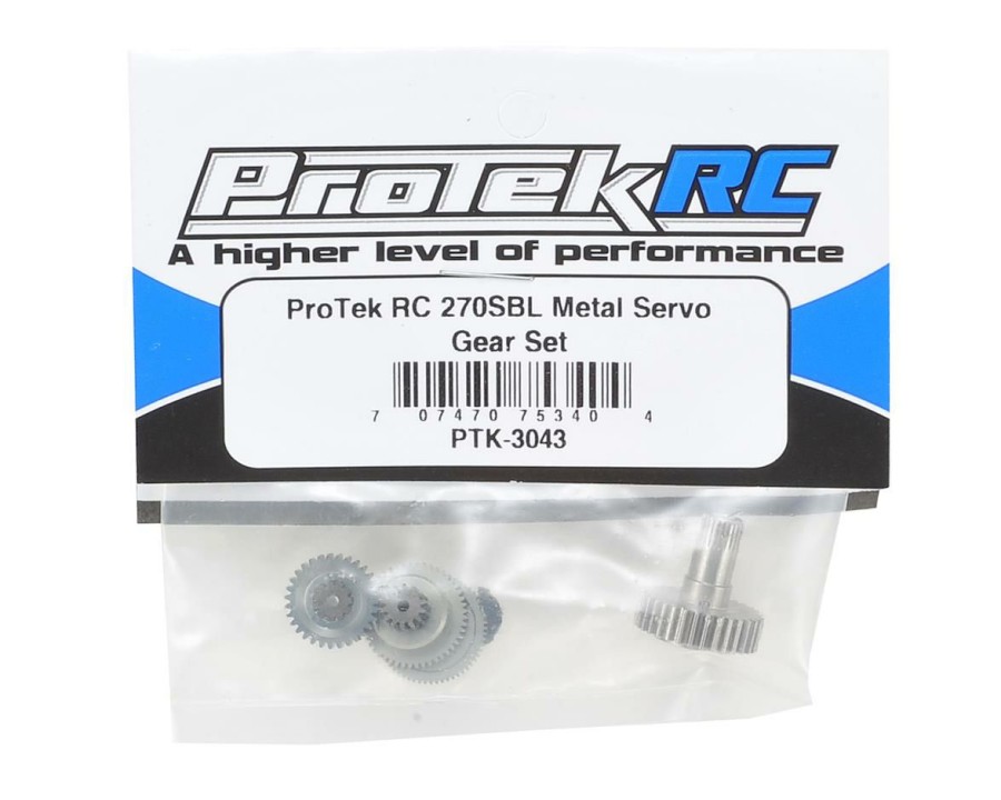 Parts * | Protek Rc 270Sbl Metal Servo Gear Set