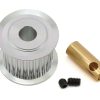 Parts * | Sab Goblin Aluminum Motor Pulley (25T) (6/8Mm Motor Shaft)