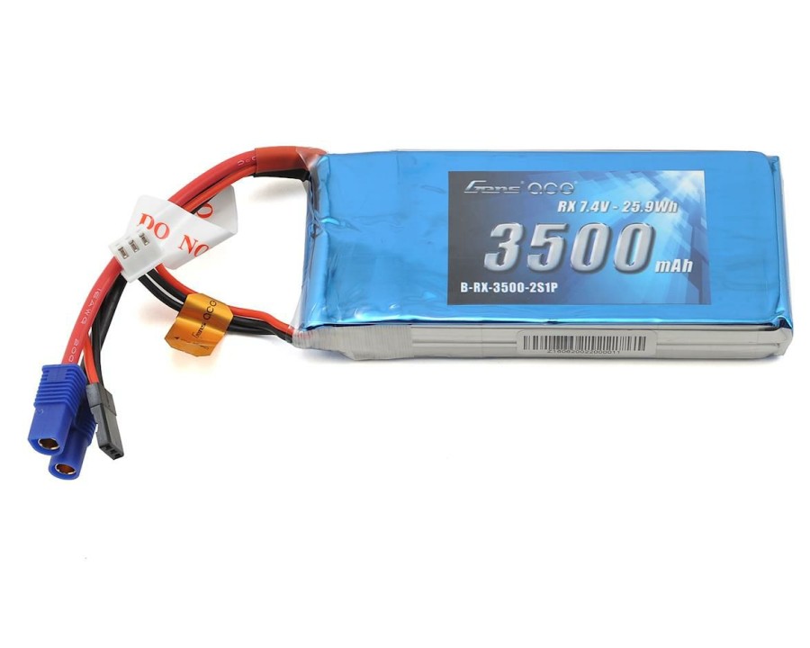 Batteries * | Gens Ace 2S Lipo Receiver Battery Pack (7.4V/3500Mah)