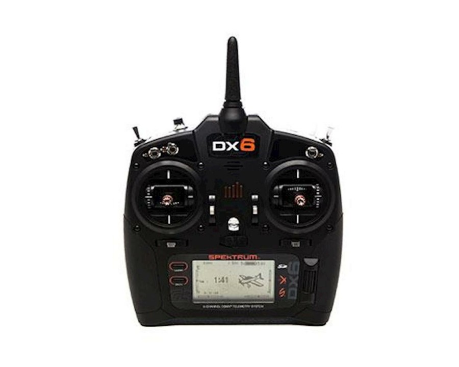 Electronics * | Spektrum Rc Dx6 G3 2.4Ghz Dsmx 6-Channel Radio System (Mode 2) W/Ar6600T Telemetry Receiver