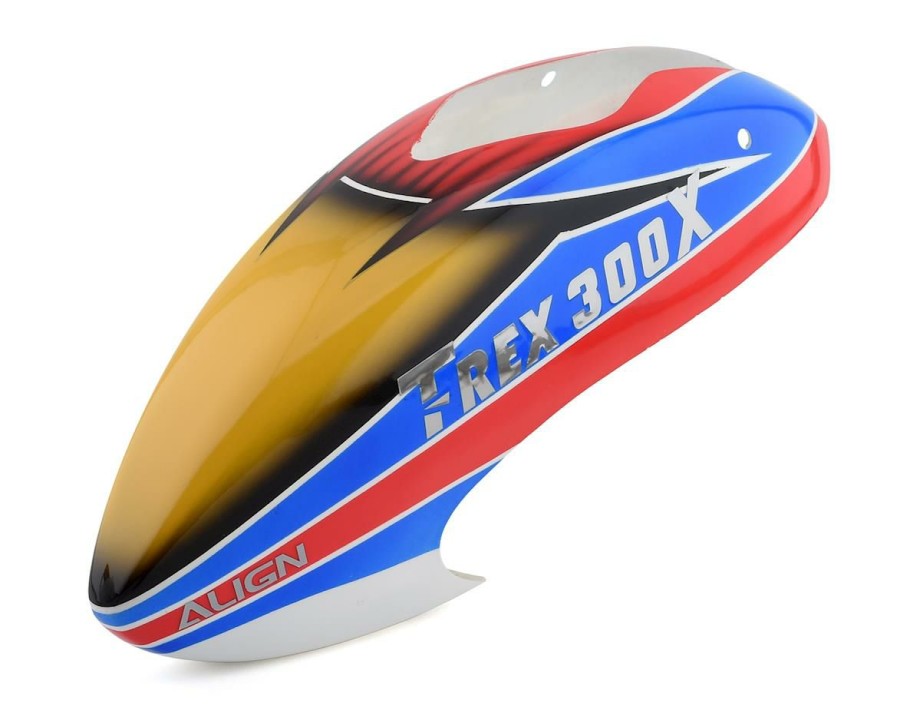 Parts * | Align T-Rex 300X Painted Canopy (Red/Blue/Yellow)