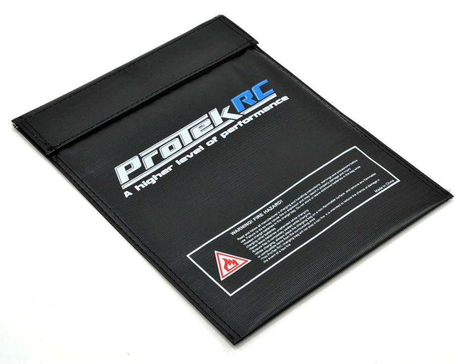 Batteries * | Protek Rc Flame Resistant Lipo Charging Bag (Large, 23X30Cm)